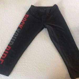 Gold sheep M Cyclebar leggings